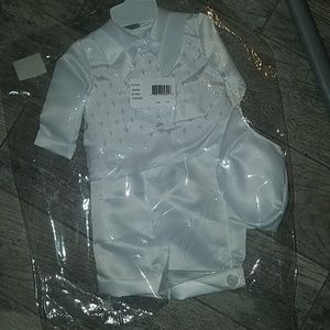 Baby boys baptism outfit, brand new!